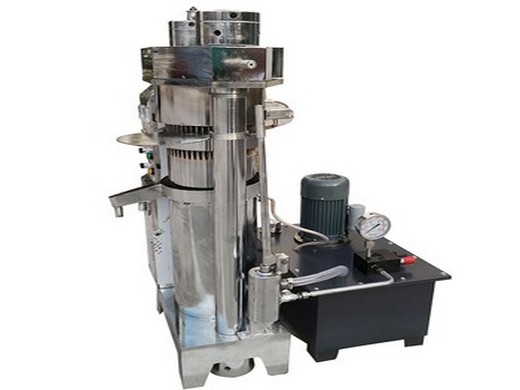 hydraulic almond oil press production line