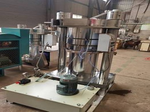 china new hydraulic oil press production line for sesame