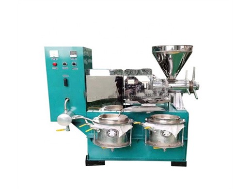 high oil rate safe and convenient spiral oil press