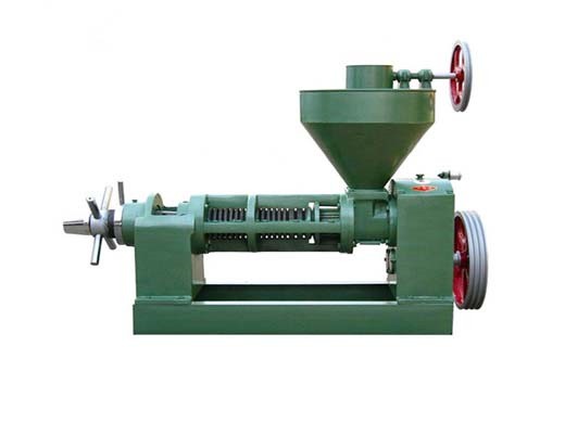 factory direct screw type cooking oil making machine