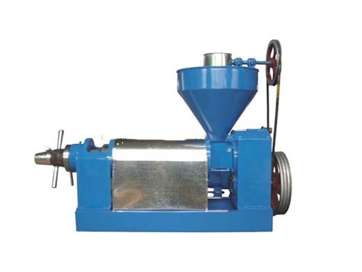 semi automatic rapeseed oil expeller screw press