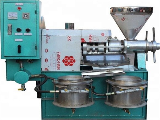 cooking oil extraction equipment