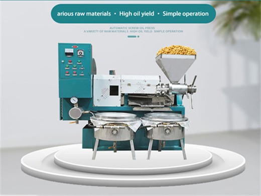 hot hot cotton seed oil press machine