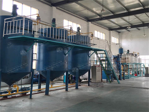 china commercial vegetable oil refining and dewaxing in tunisia