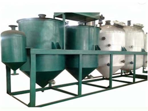 big cooking edible oil refining equipment copra oil