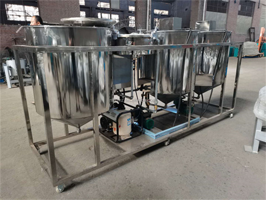 cooking oil refinery machine for sale factory price doinggroup