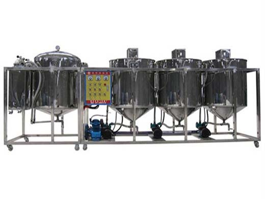 the most popularpalm oil refining machine