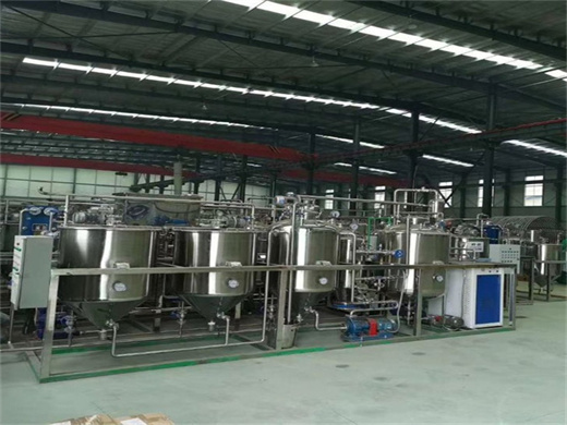 hottest selling cottonseed oil refining – oil mill machinery list