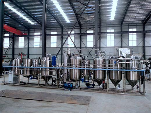 made in china sunflower oil refining plant