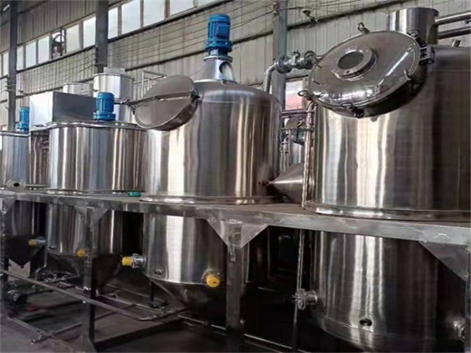 manufacture palm oil refining machine low cost price for sale