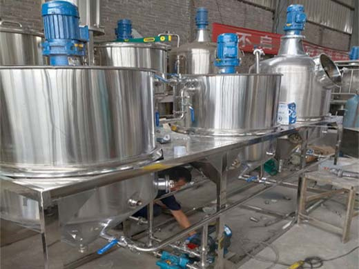 edible oil refining processing line process suuggestion in malaysia