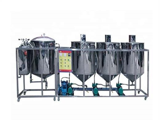 manufacture palm oil refining machine low cost price in vietnam