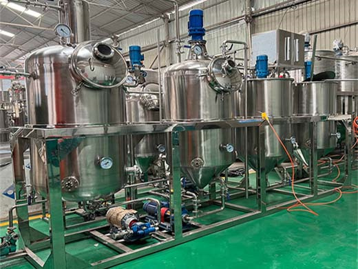 high qualitysunflower oil refineries cooking oil refining proce