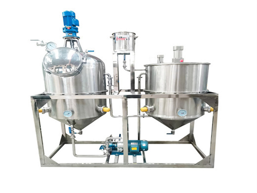 edible oil palm hot kernel oil refining plant/degumming