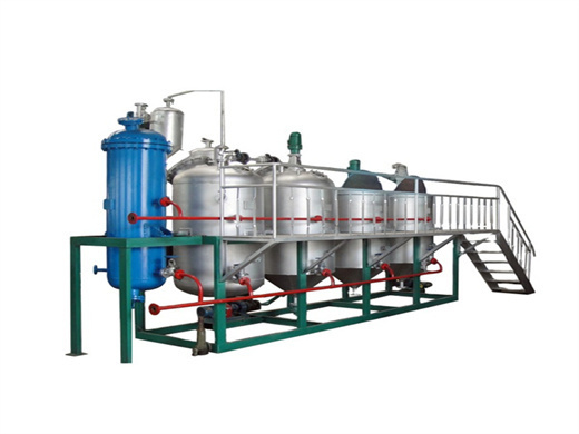 20-200tpd shea soy oil refinery machine