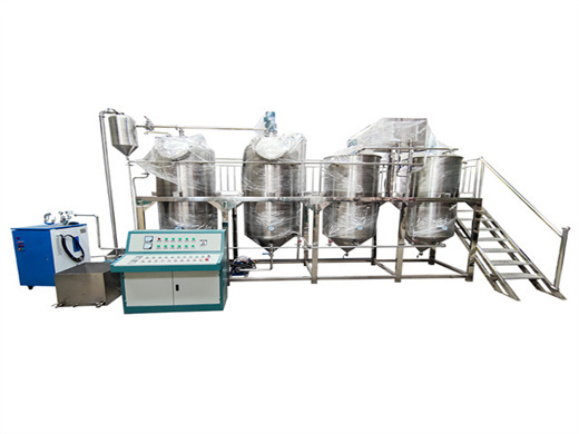 popular palm oil refinery plant edible oil processing in Nigeria