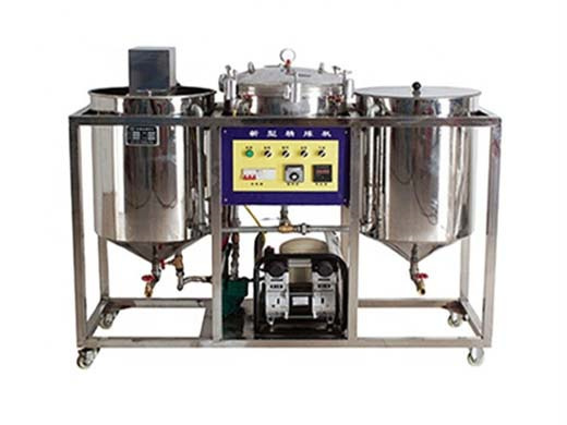 super quality 20tpd peanut oil refining machine list